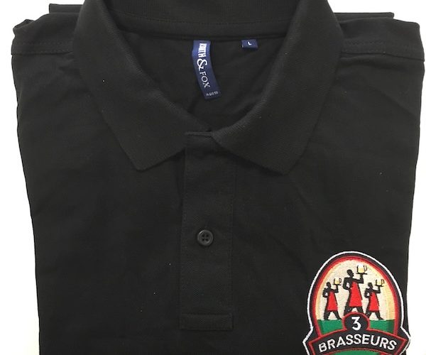 polo broderie les 3 brasseurs